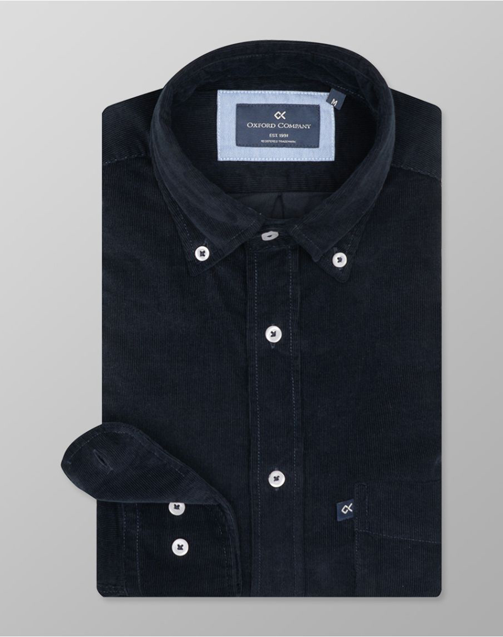 OXFORD COMPANY BUTTON DOWN ΠΟΥΚΑΜΙΣΟ K311-BY10.07-07 DarkBlue