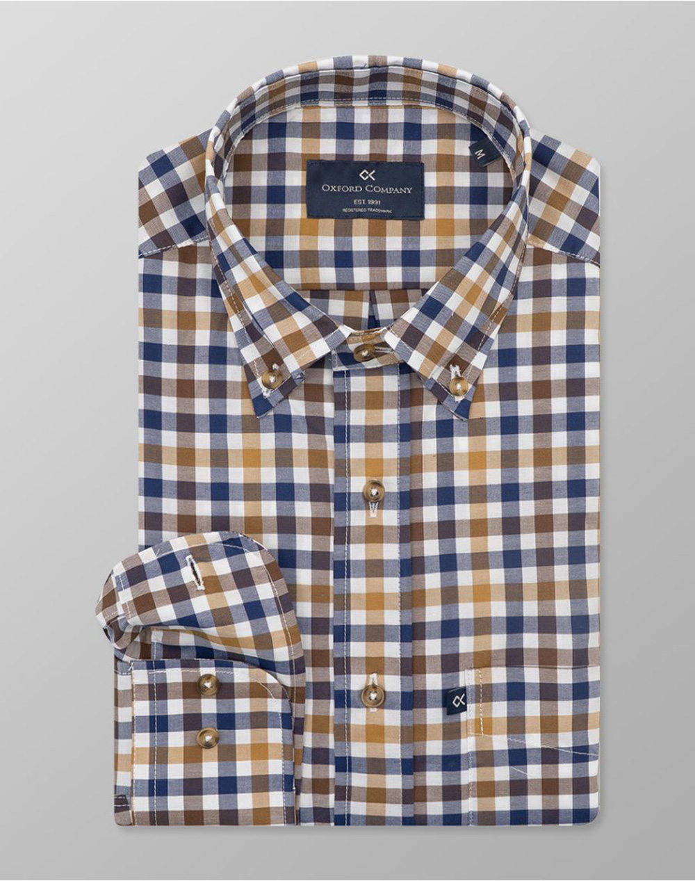 OXFORD COMPANY BUTTON DOWN S130-BY10.01-01 Multi