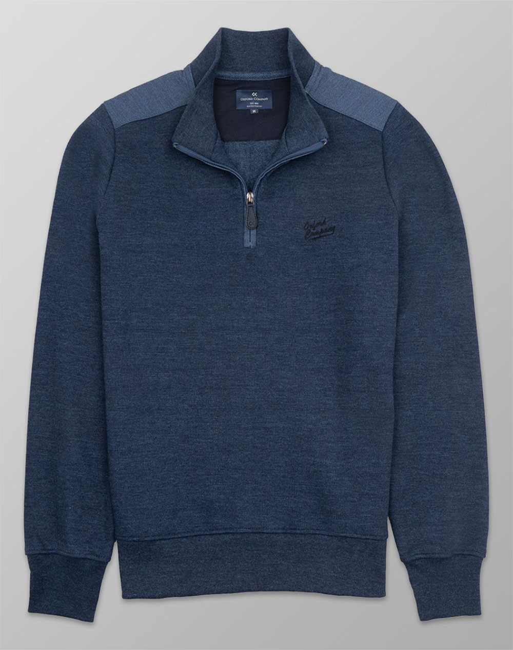 OXFORD COMPANY OXFORD COMPANY LOUPETO ZIP F213-HY60.02-02 Indigo