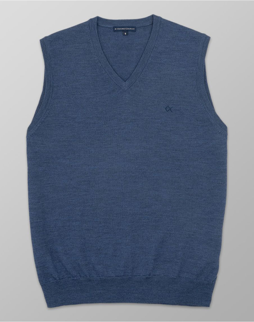 OXFORD COMPANY OXFORD COMPANY V-CLASSIC GILE ΠΛΕΚTO X507-VU40.02-02 Indigo