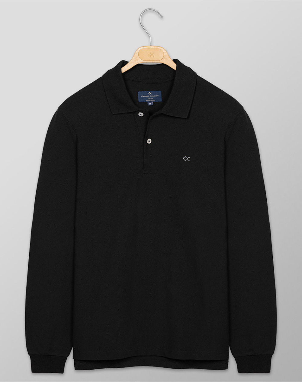 OXFORD COMPANY POLO MM ΜΠΛΟΥΖΑ P217-PU50.18-18 Black