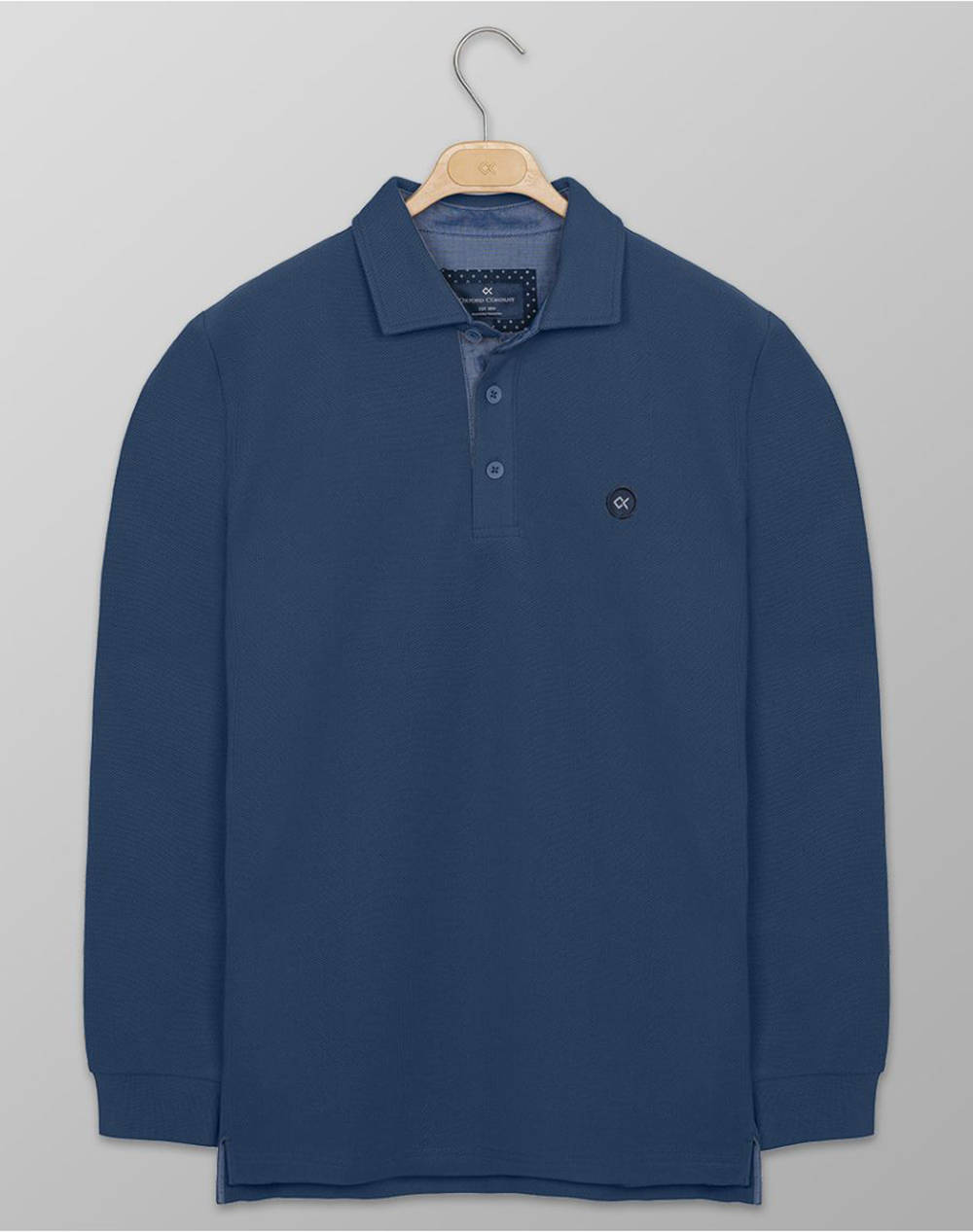OXFORD COMPANY POLO MM ΜΠΛΟΥΖΑ P617-PY50.29-29 Blue