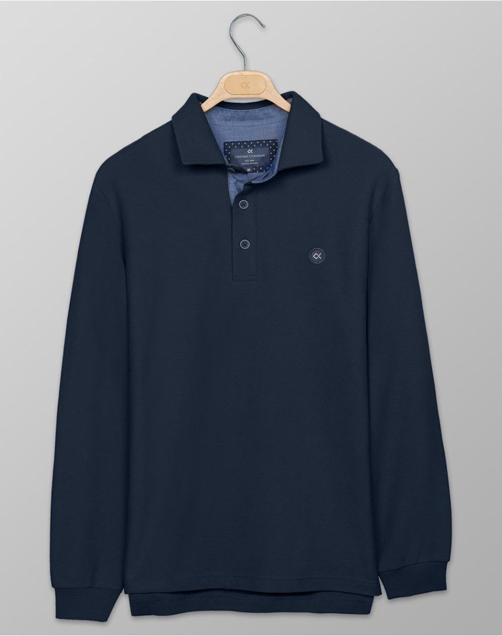 OXFORD COMPANY OXFORD COMPANY POLO MM ΜΠΛΟΥΖΑ P617-PY50.17-17 DarkBlue