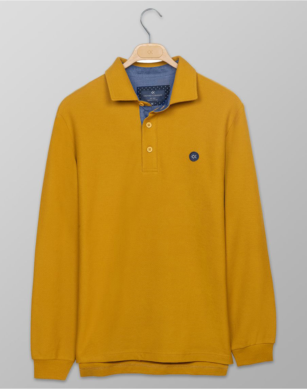 OXFORD COMPANY OXFORD COMPANY POLO MM ΜΠΛΟΥΖΑ P617-PY50.45-45 Yellow