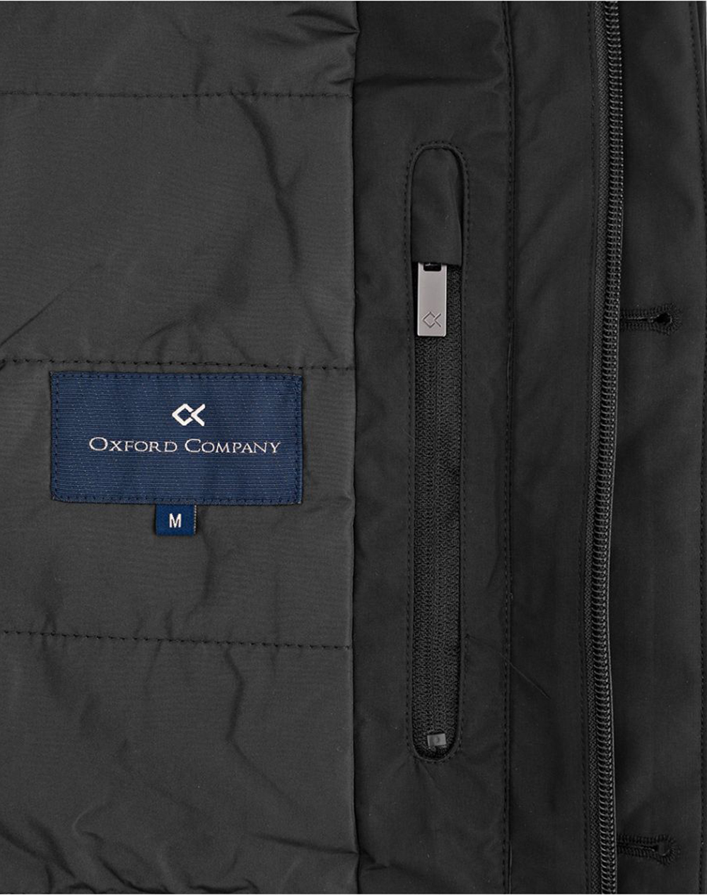 OXFORD COMPANY TRENCH COAT A810-CY21.02-02 Black φωτογραφία