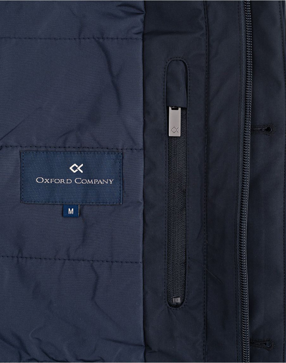 OXFORD COMPANY TRENCH COAT A810-CY21.01-01 DarkBlue φωτογραφία