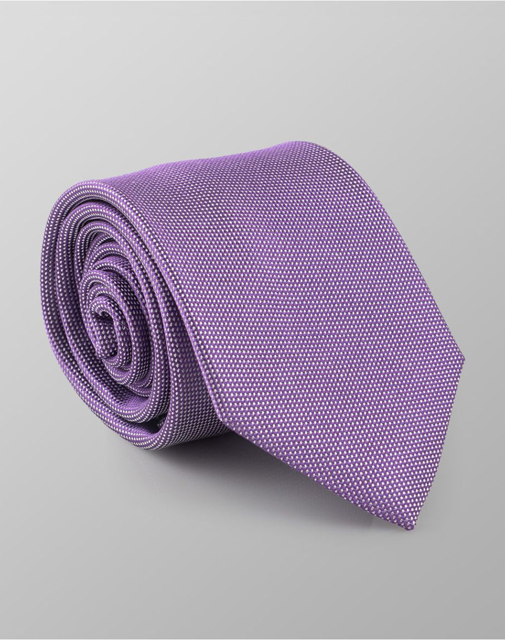 OXFORD COMPANY OXFORD COMPANY ΓΡΑΒΑΤΑ 100%SILK TIE62-100.05-05 Lilac
