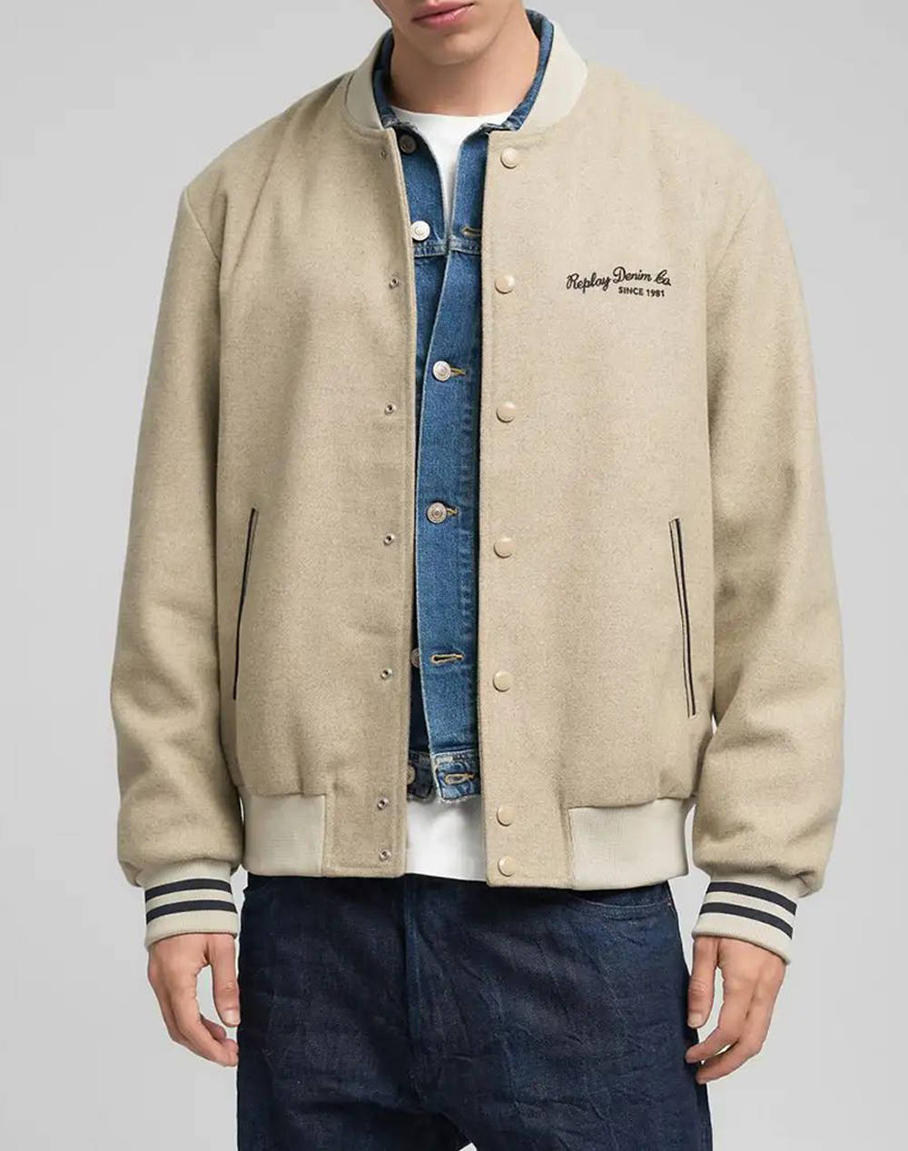 REPLAY ΜΠΟΥΦΑΝ (RAIDER) M8489 .000.85332-723 Biege