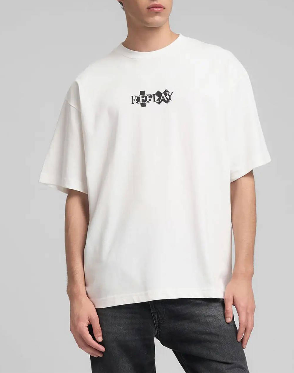 REPLAY ΜΑΚΩ MMG354.000.23454-011 OffWhite