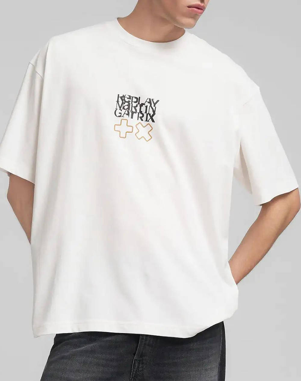 REPLAY ΜΑΚΩ MMG357.000.23454-011 OffWhite