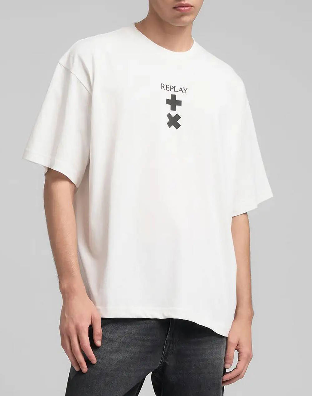 REPLAY REPLAY ΜΑΚΩ MMG363.000.23454-011 OffWhite