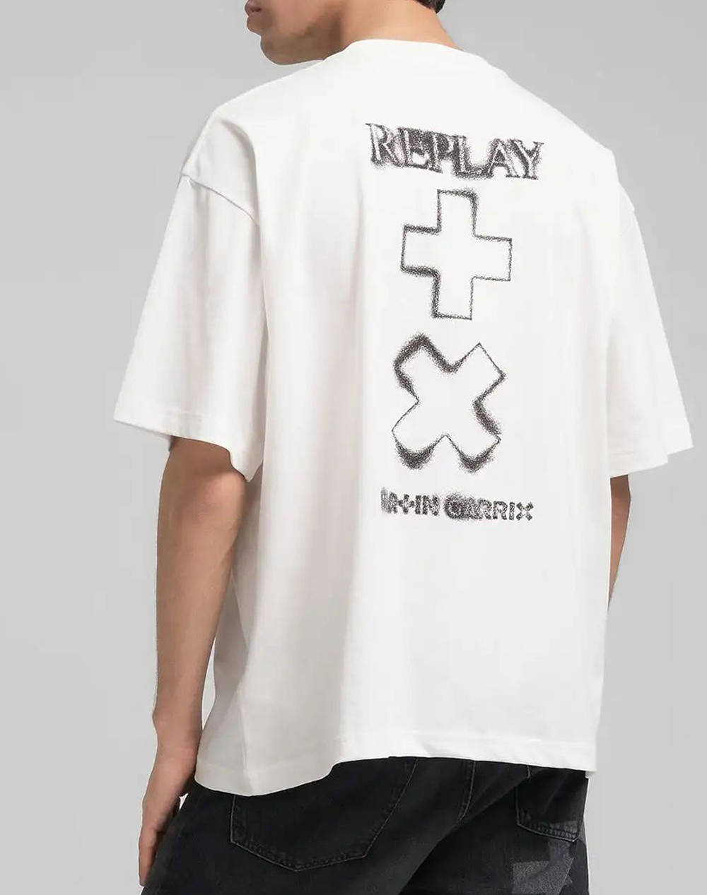 REPLAY ΜΑΚΩ MMG363.000.23454-011 OffWhite φωτογραφία