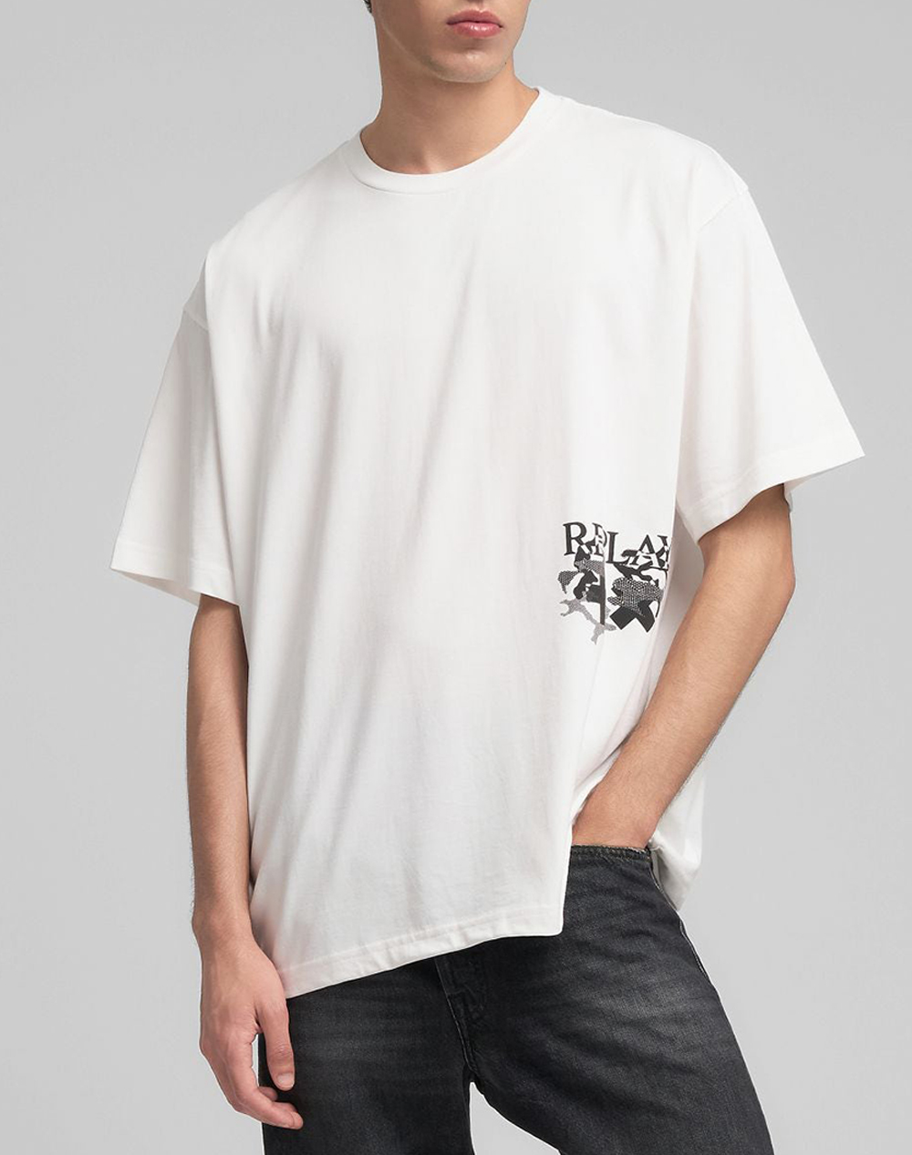 REPLAY ΜΑΚΩ MMG361.000.23454-011 OffWhite