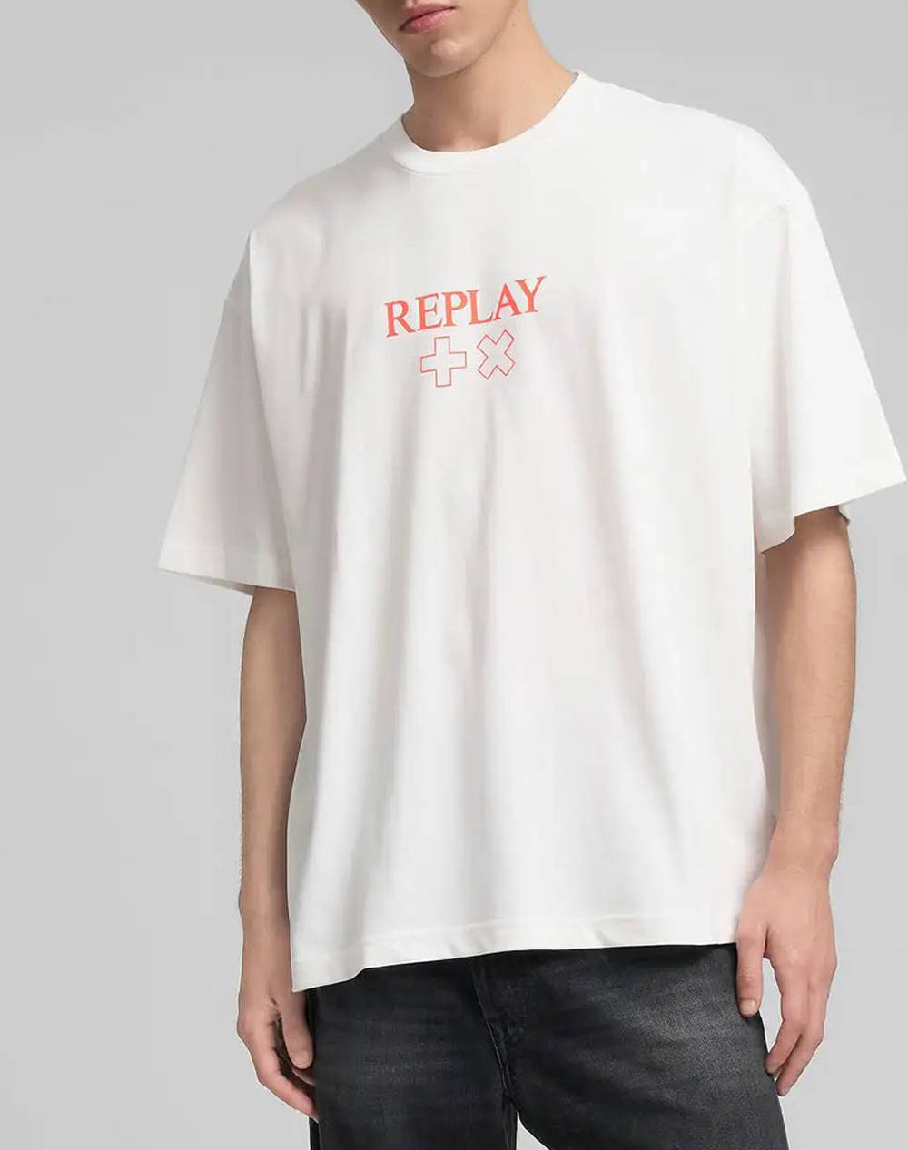REPLAY ΜΑΚΩ MMG355.000.23454-011 OffWhite