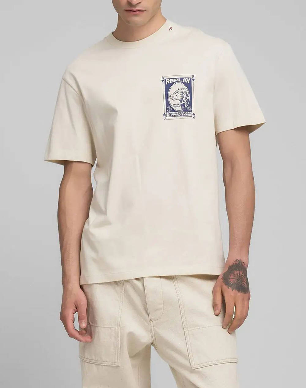 REPLAY ΜΑΚΩ M3282 .000.23608P-200 Cream