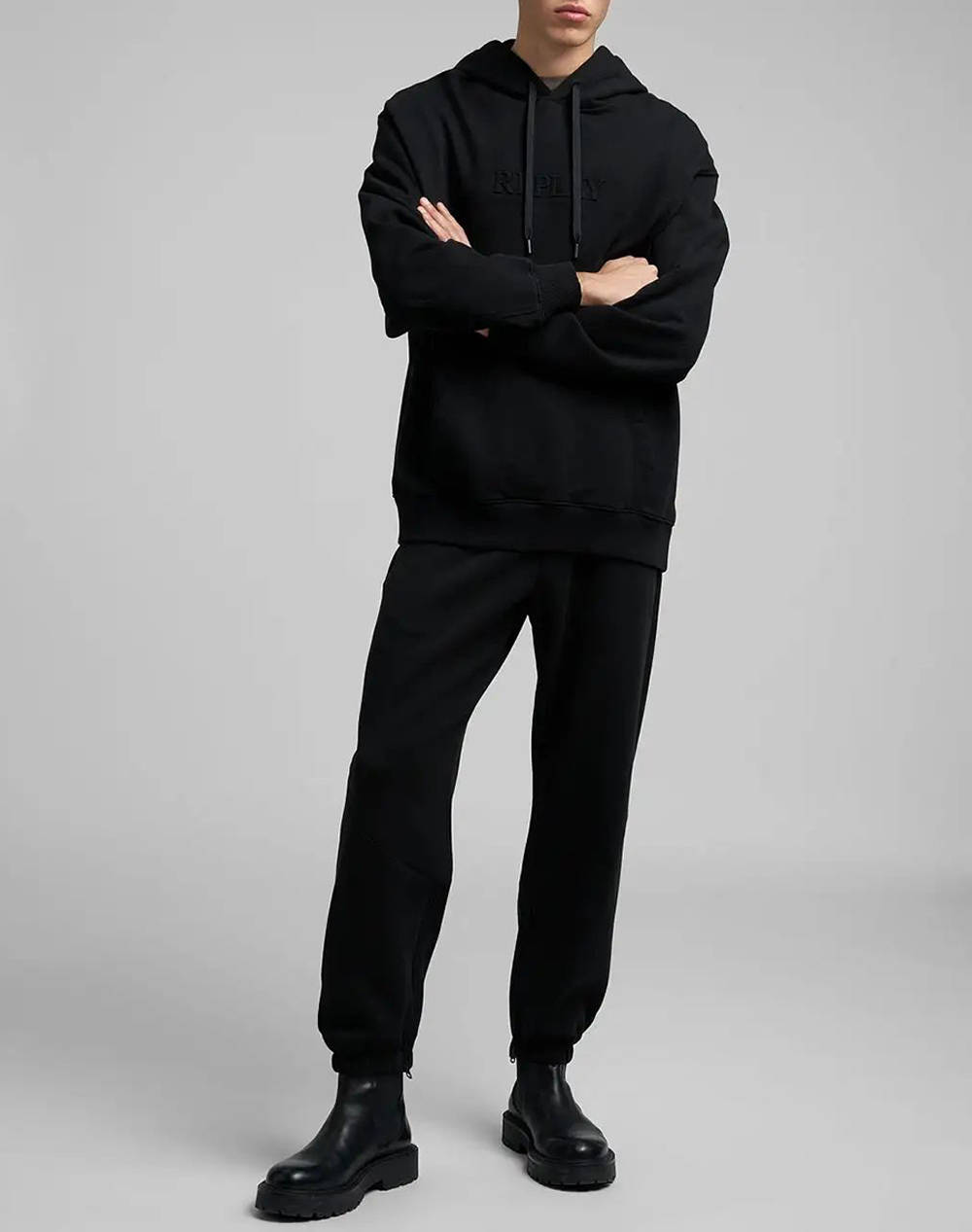 REPLAY ΦΟΥΤΕΡ (FLEECE) M3183 .000.21842-098 Black φωτογραφία