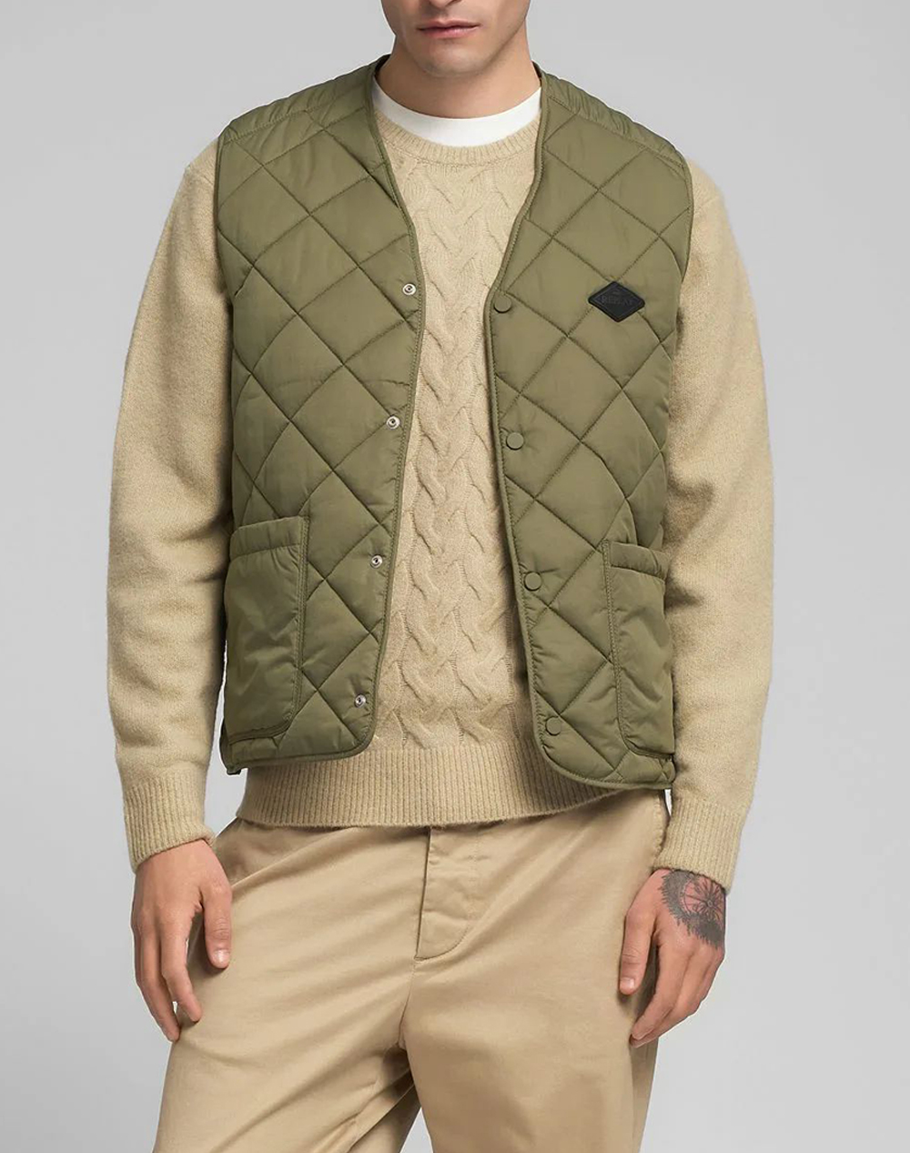 Γιλέκα ανδρικά σε πρασινο