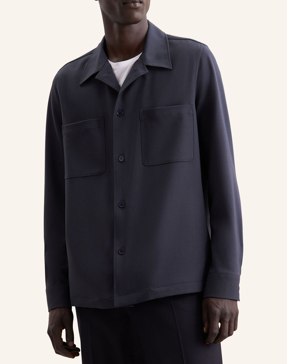 SEIDENSTICKER CASUAL OVERSHIRT 849002-37 DarkGray