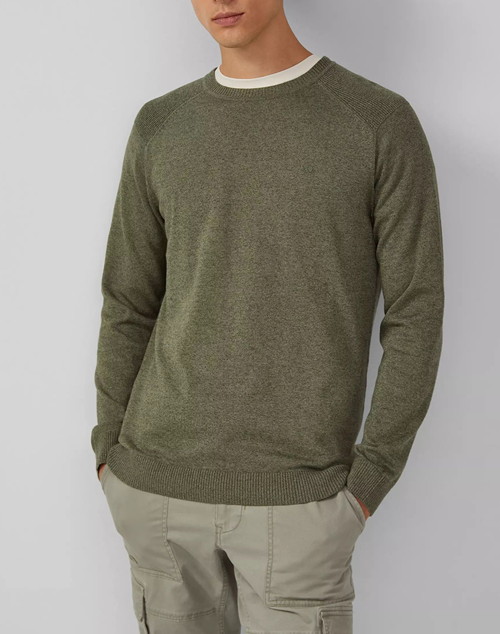 S.OLIVER Πλεκτό / Πουλόβερ 2168813-79X0 Khaki