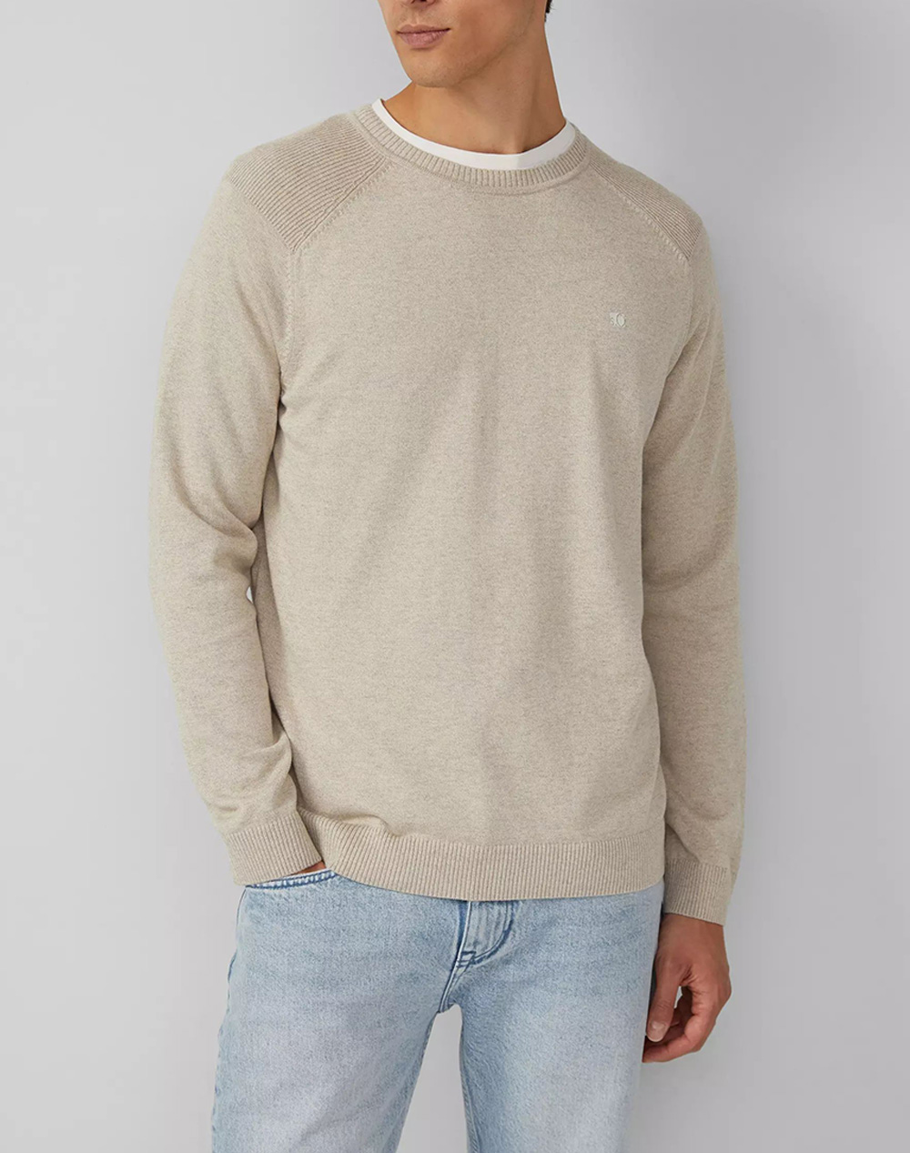 S.OLIVER Πλεκτό / Πουλόβερ 2168813-80X0 SandyBrown