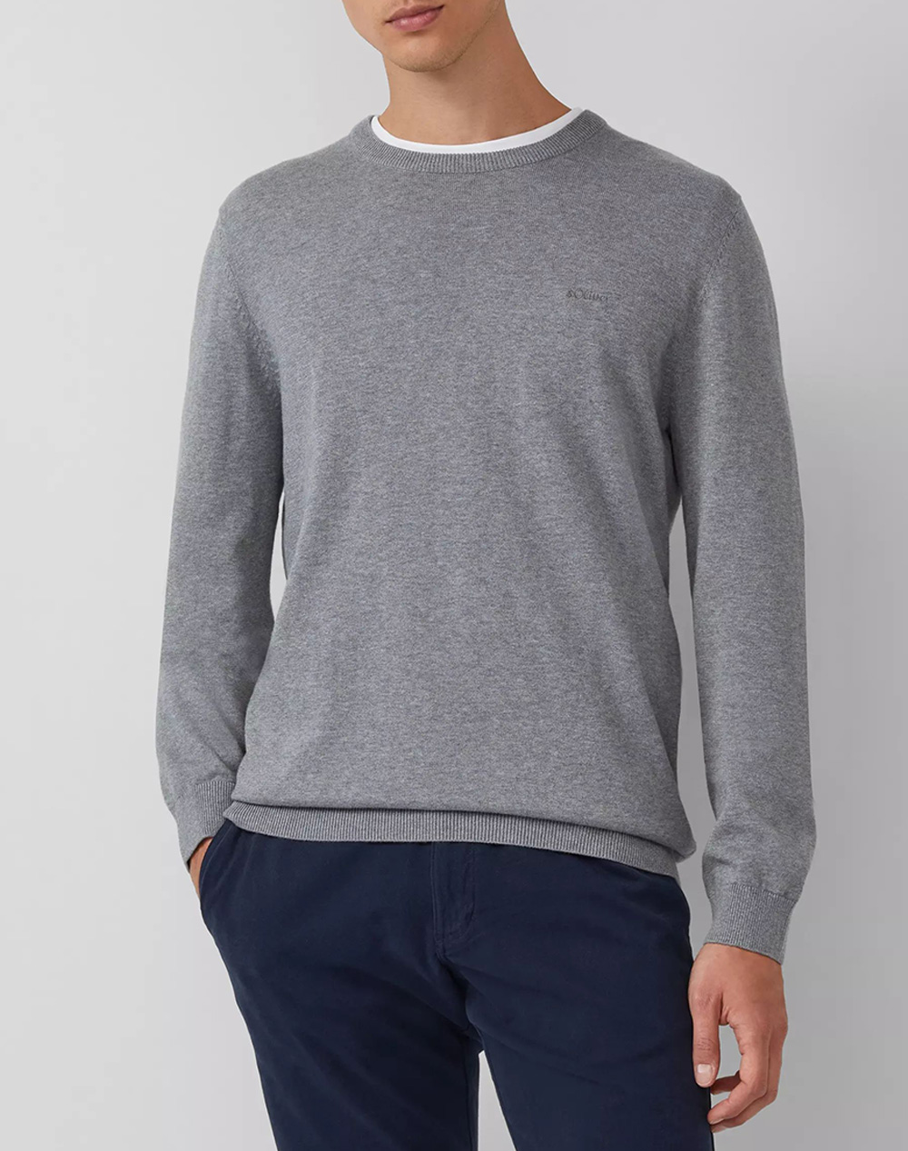 S.OLIVER Πλεκτό / Πουλόβερ 2143173-92W0 LightGray