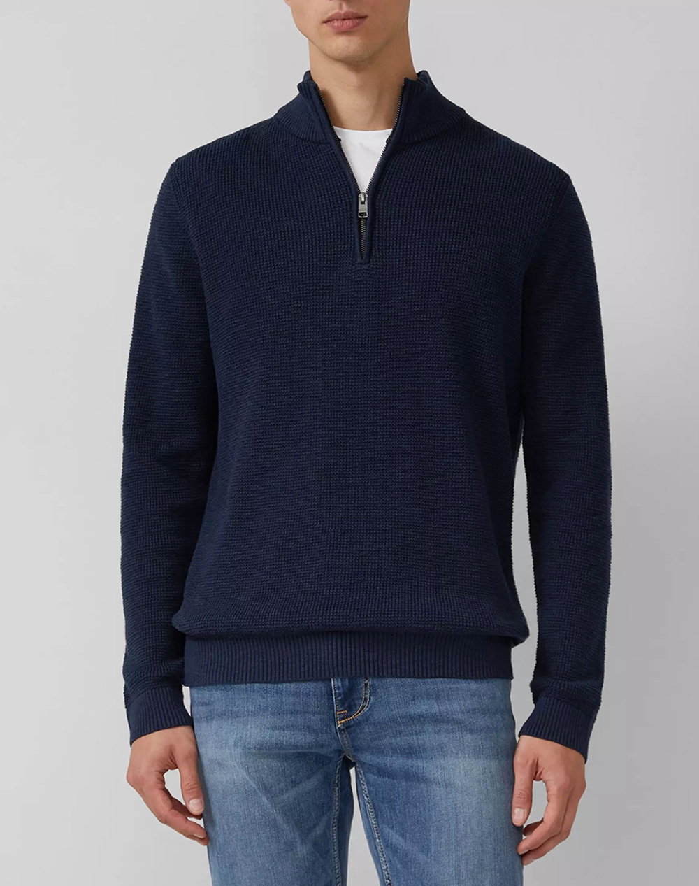 S.OLIVER Πλεκτό / Πουλόβερ 2168815-5978 DarkBlue