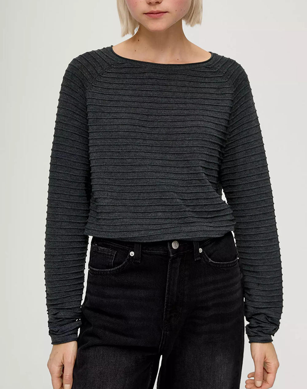 S.OLIVER Πλεκτό / Πουλόβερ 2133366-99W0 Black