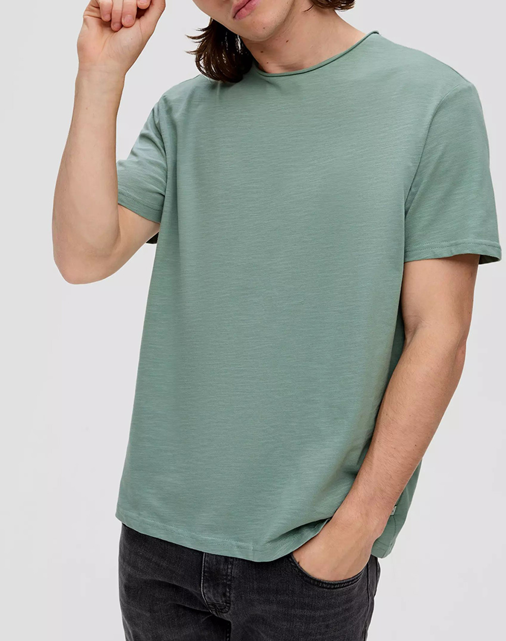 S.OLIVER Μπλούζα 2141633-7238 MintGreen