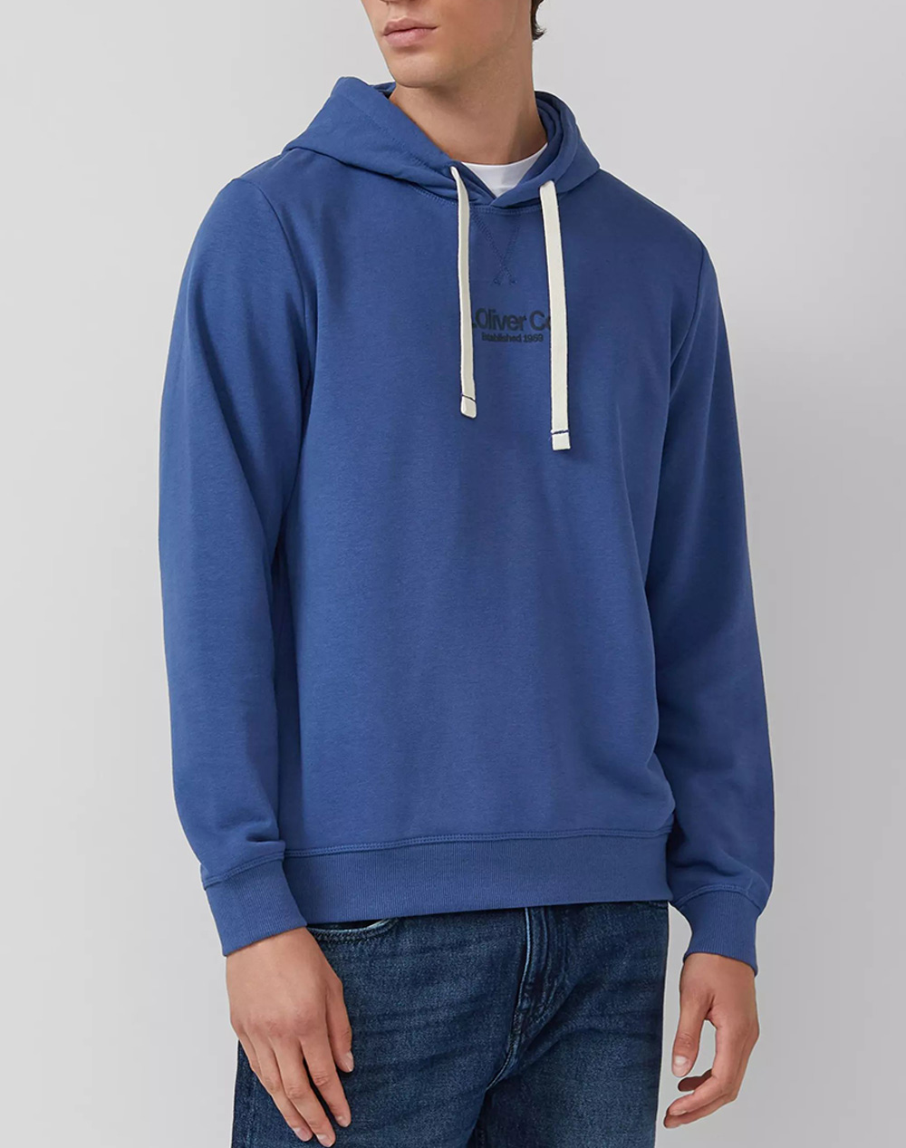 S.OLIVER Φούτερ 2169153-55D1 Blue
