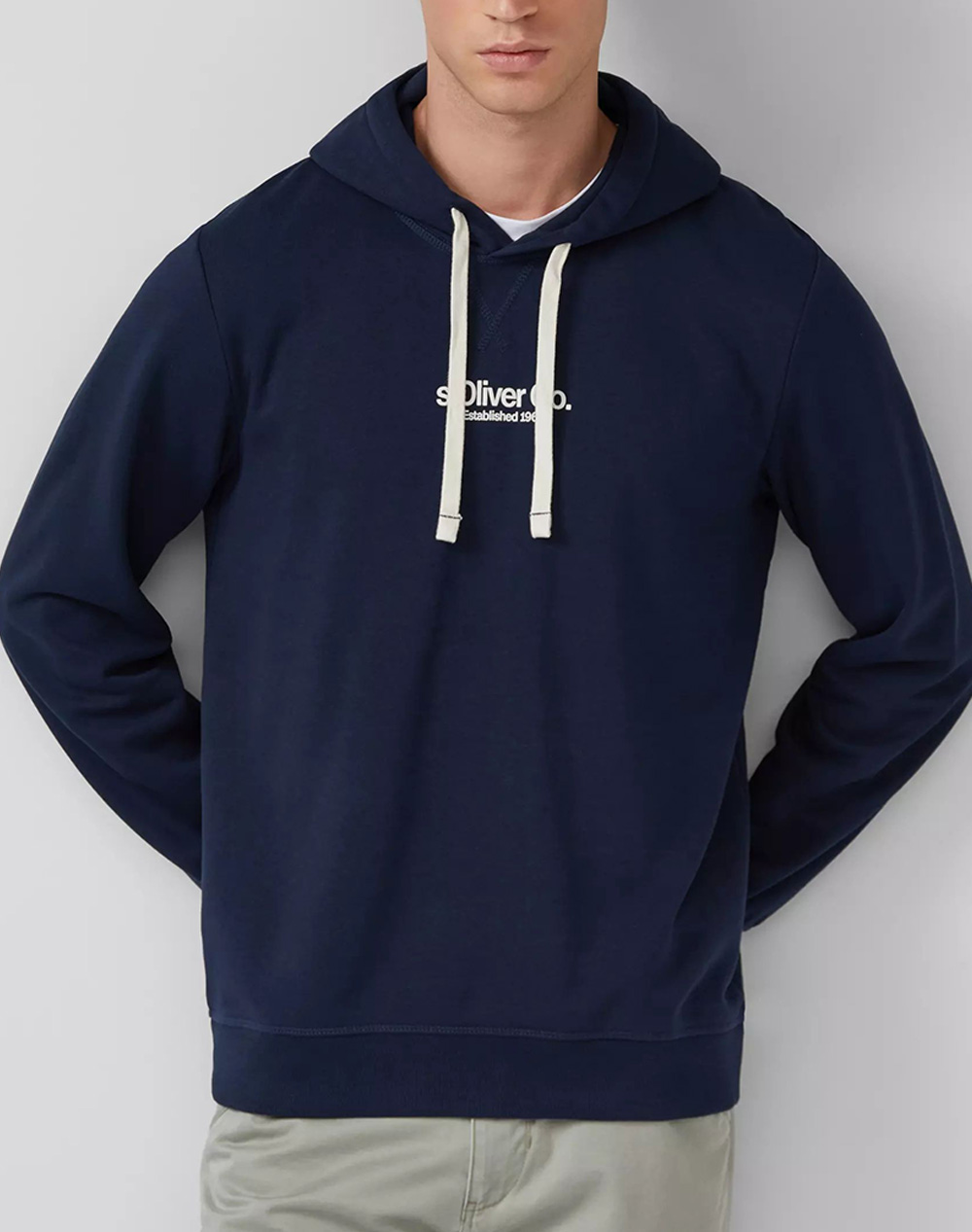 S.OLIVER Φούτερ 2169153-59D1 NavyBlue