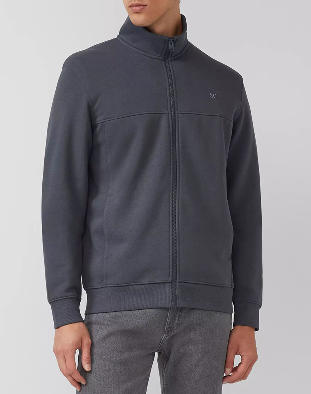 S.OLIVER Φούτερ Ζακέτα 2150162-9581 DarkGray