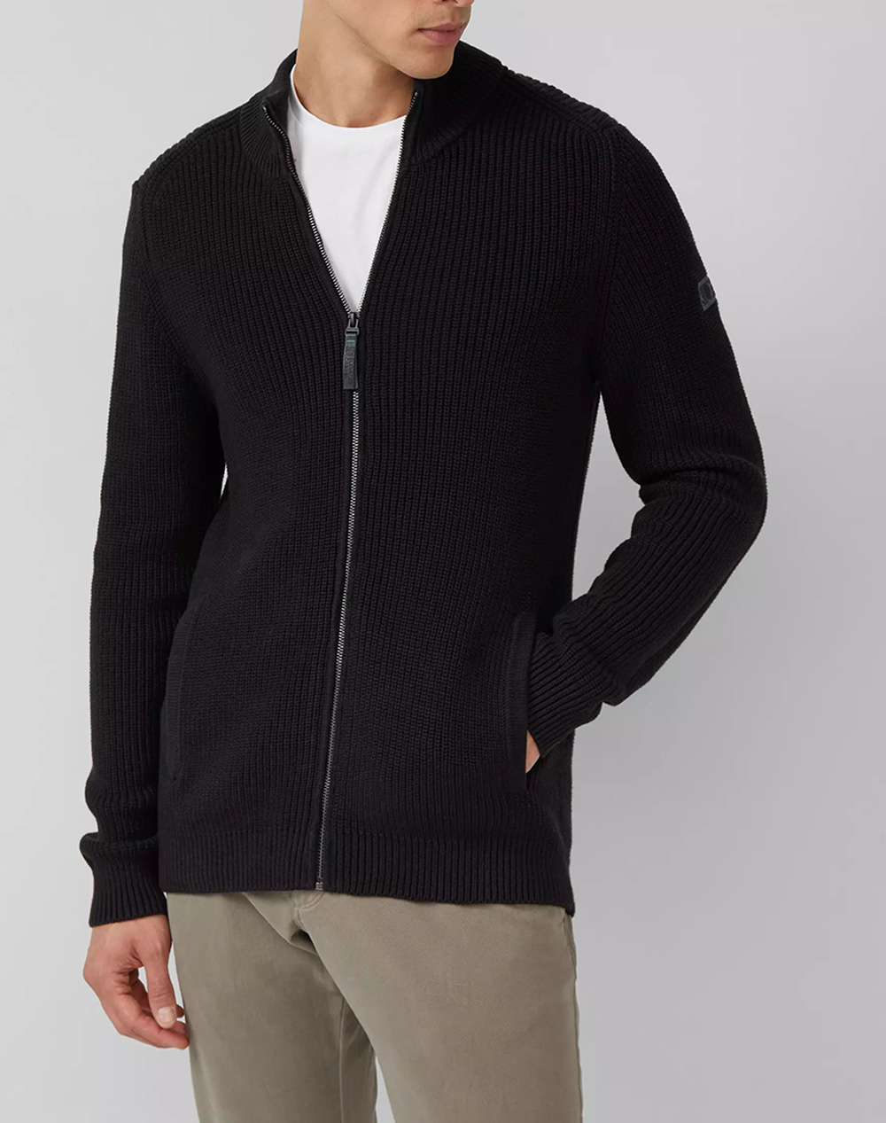 S.OLIVER Πλεκτή Ζακέτα 2168816-9999 Black