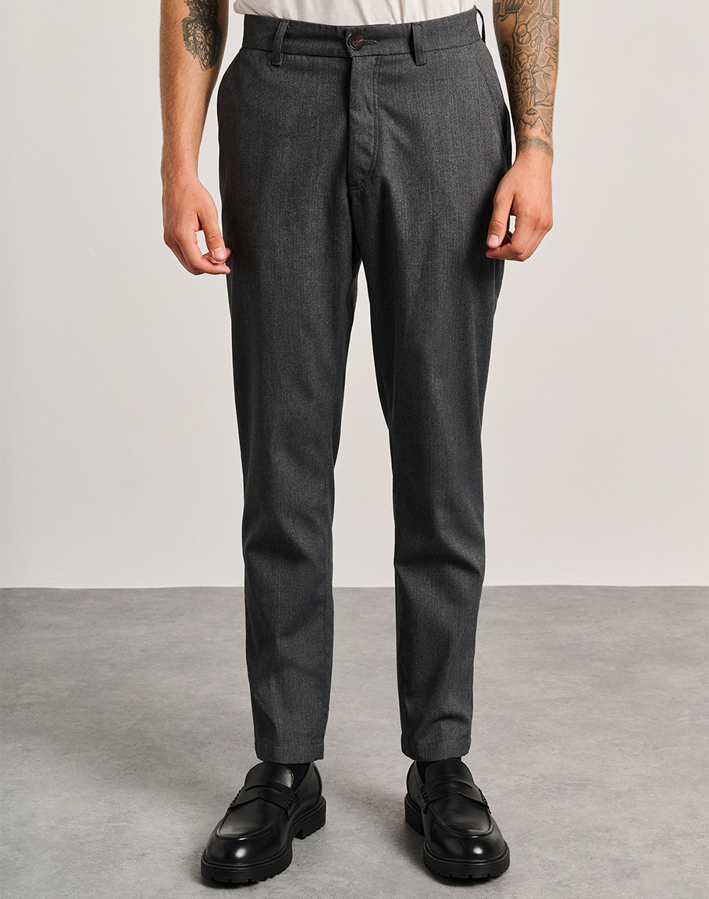 STAFF Culton Tapered ManPant 5-673.2024.GR.054-Ν0006 DarkSlateGrey