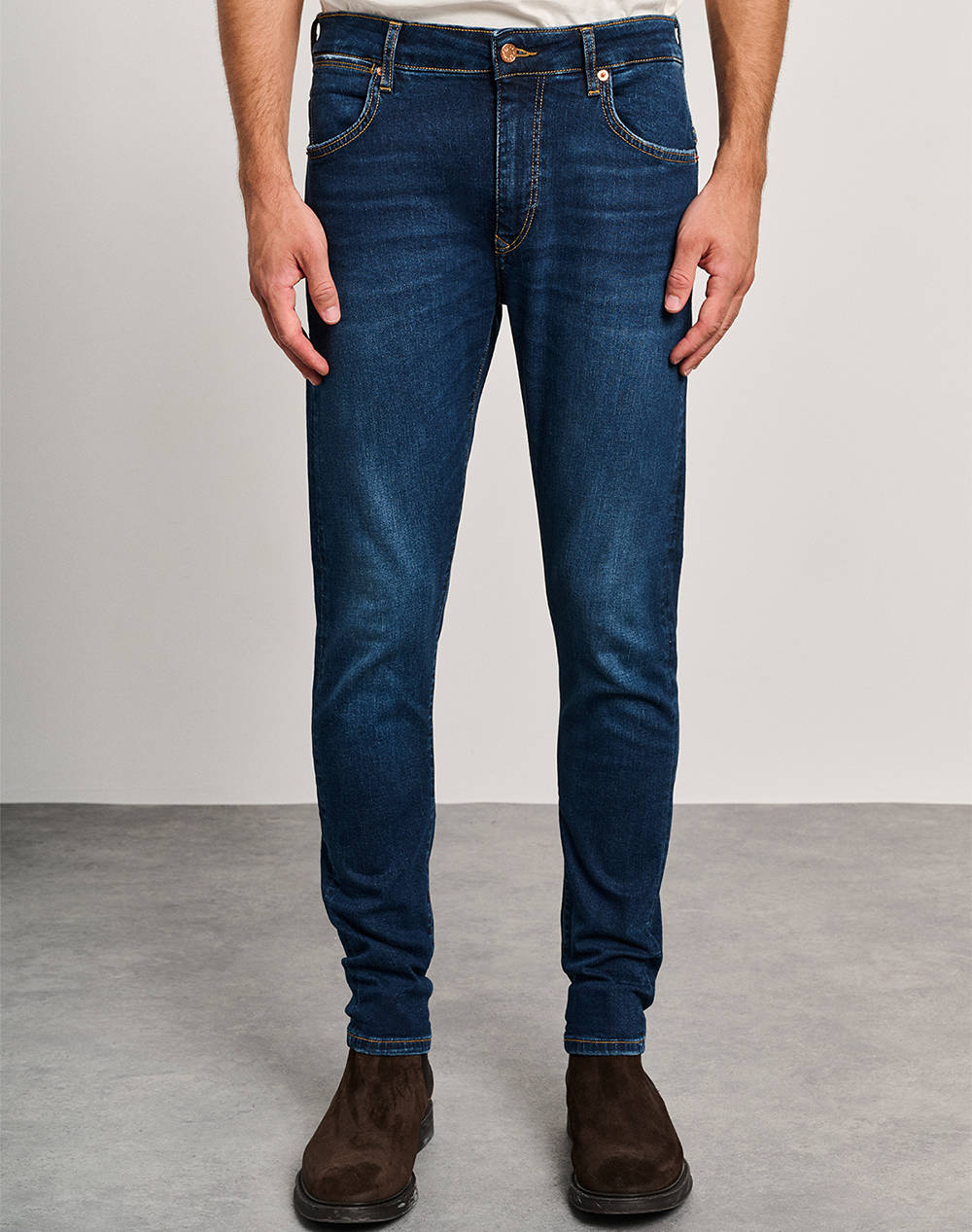 STAFF STAFF Flexy Man Pant 5-820.824.B1.054-.00 DenimDarkBlue