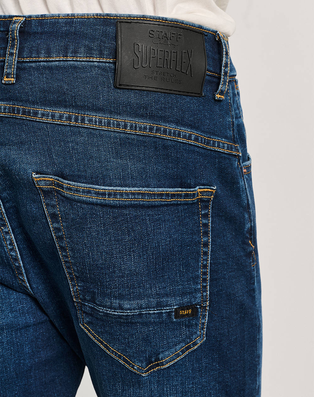 STAFF Flexy Man Pant 5-820.824.B1.054-.00 DenimDarkBlue φωτογραφία