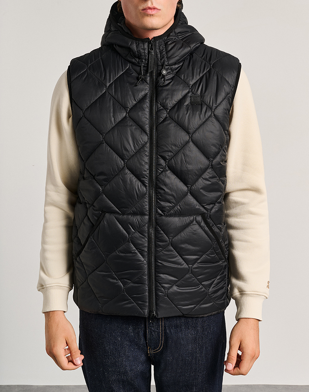 STAFF Marc Sleeveless Jacket 100% Polyester 66-102.054-Ν0090 Black