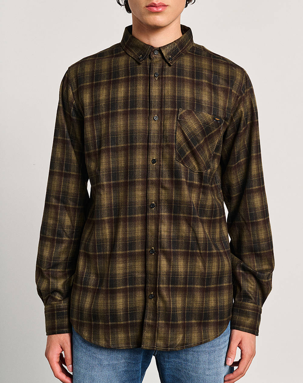 STAFF Dusty Man Shirt 61-008.054-Ν0000 Brown