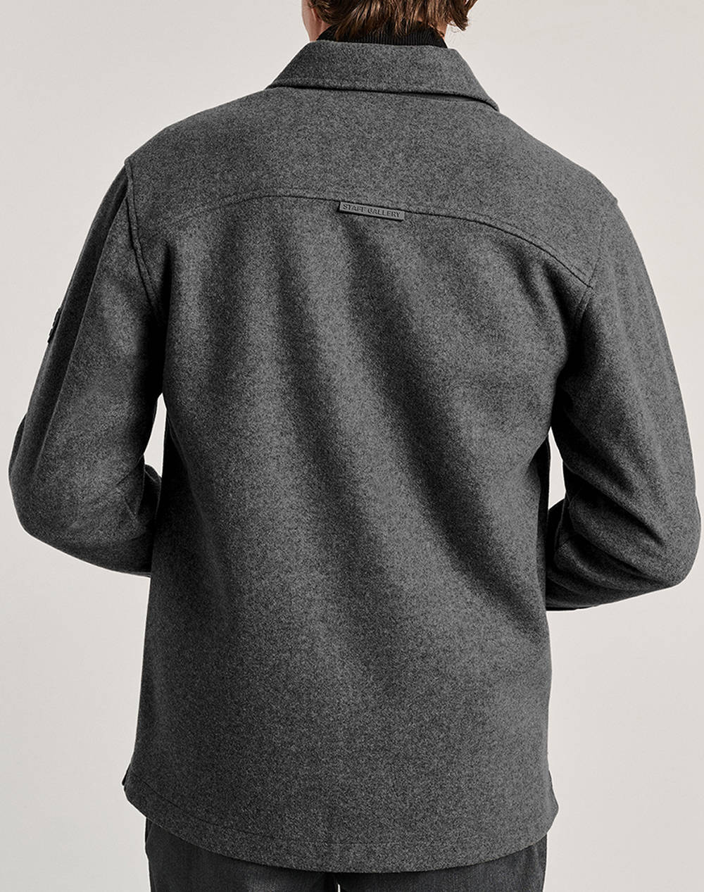 STAFF Marlon Man Overshirt 61-112.054-Ν0006 DarkSlateGrey φωτογραφία