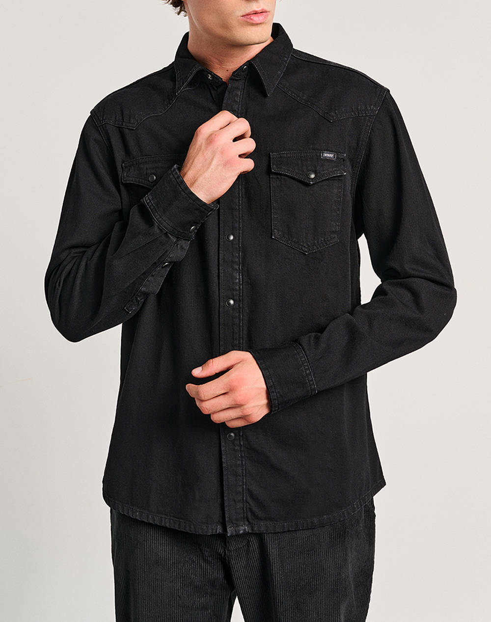STAFF Fino Man Shirt 5-616.347.BL.BL.054-.00 DenimBlack