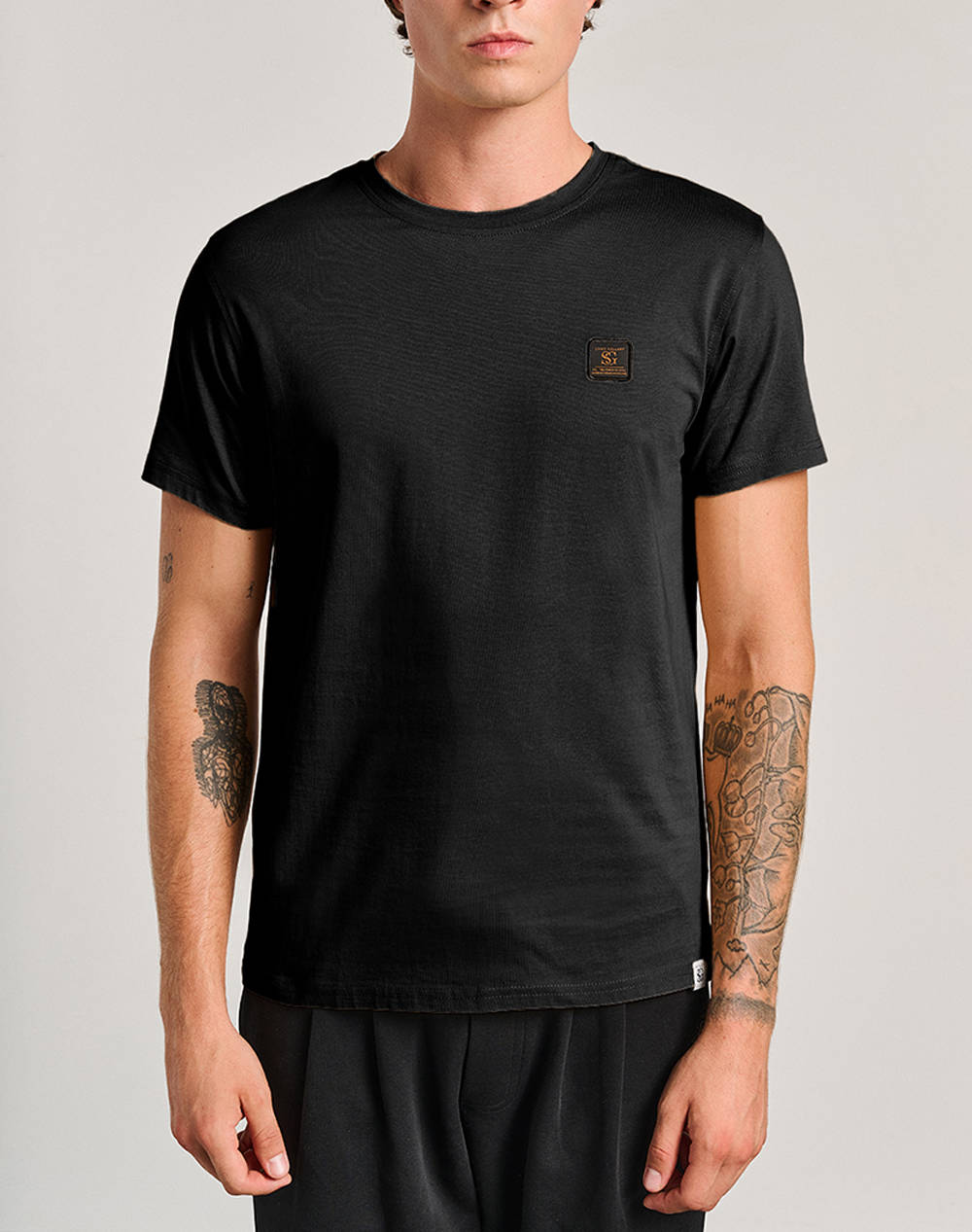 STAFF STAFF Land Man T-Shirt 64-008.054-Ν0090 Black