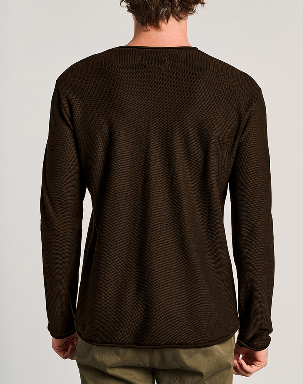STAFF Way 1 Man Longsleeve 64-315.054-Ν0049 DarkBrown φωτογραφία