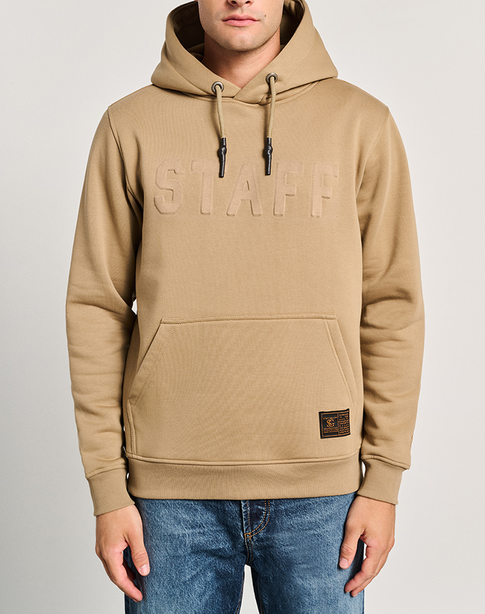 STAFF Jet Man Hoodie 64-113.054-Ν9981 Cappuccino