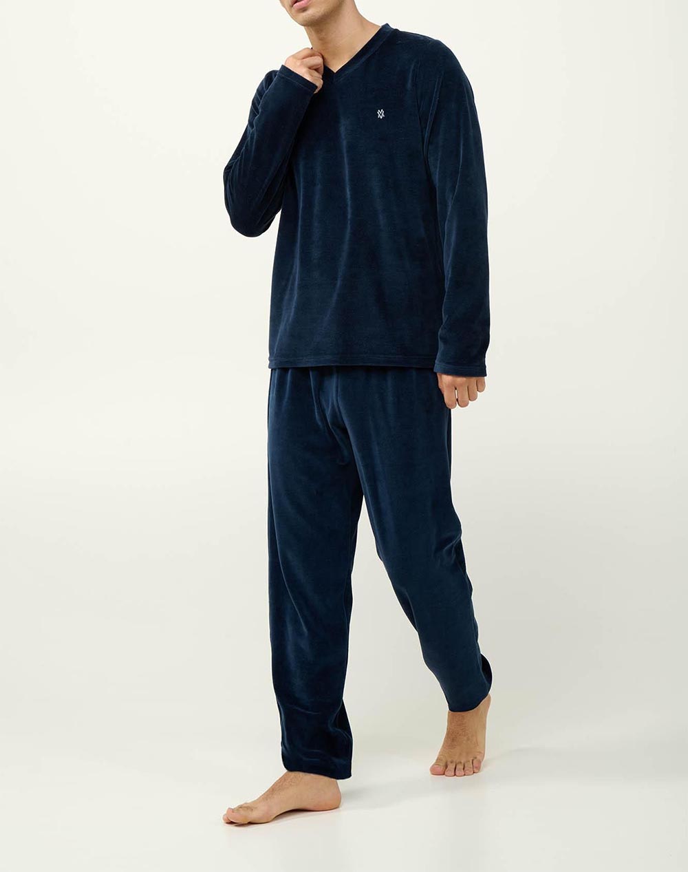 VAMP VAMP ΠΥΖΑΜΑ V23704-303 NavyBlue