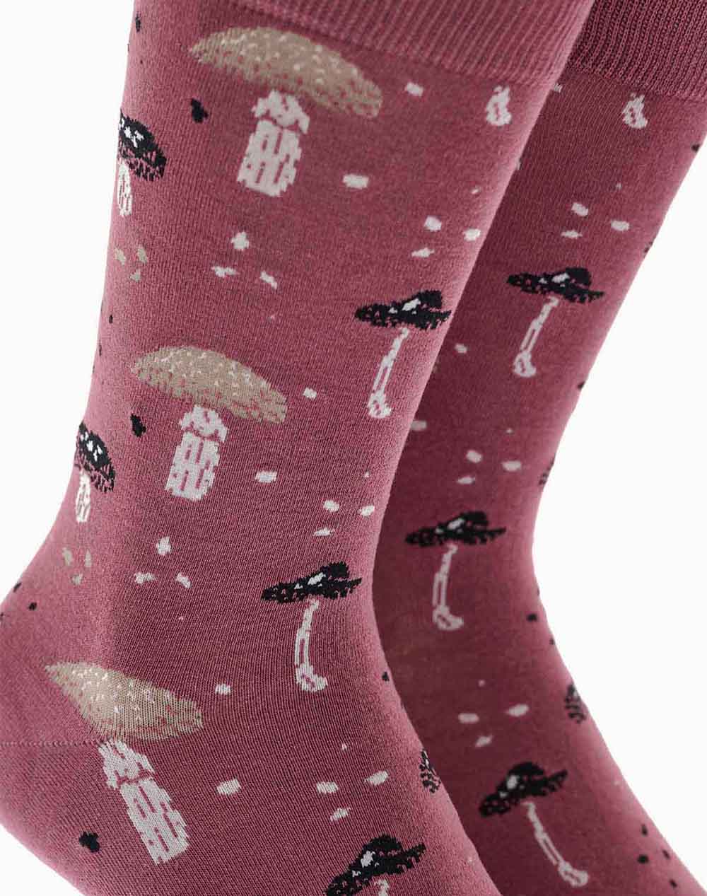 WALK ΑΝΔΡΙΚΕΣ ΚΑΛΤΣΕΣ BAMBOO ΜΕ ΣΧΕΔΙΟ W304-47-61 Pink φωτογραφία