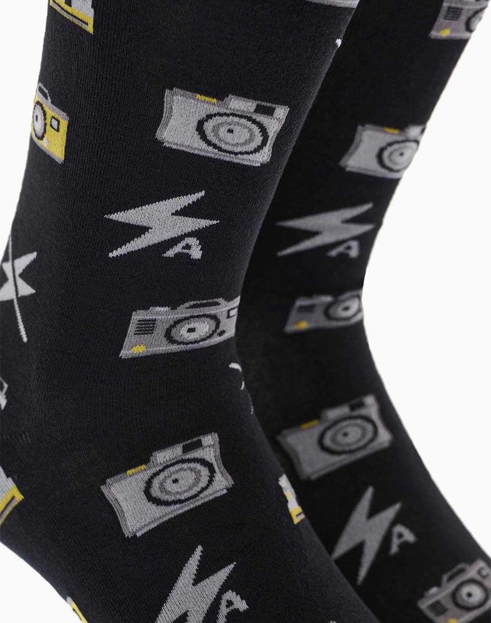 WALK ΑΝΔΡΙΚΕΣ ΚΑΛΤΣΕΣ BAMBOO ΜΕ ΣΧΕΔΙΟ W304-46-02 Black φωτογραφία