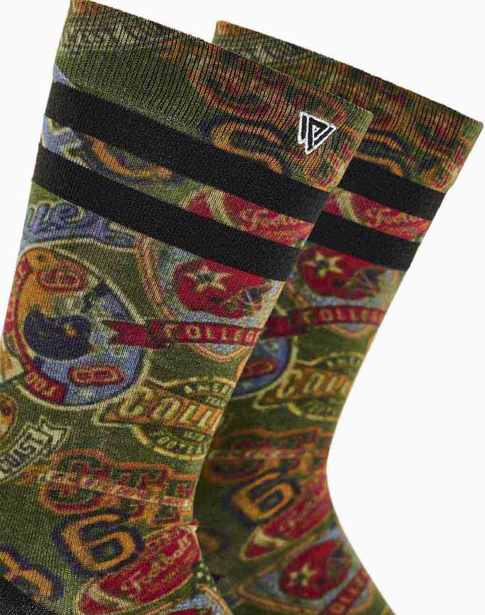 WALK 3SIXTY ΑΝΔΡΙΚΕΣ ΚΑΛΤΣΕΣ PRINTED BAMBOO S500-30-MULTI Multi φωτογραφία