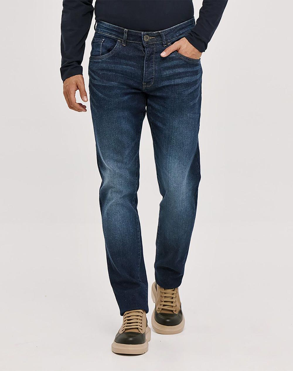 BROKERS ΑΝΔΡΙΚΟ ΠΑΝΤΕΛΟΝΙ JEAN 25523253365-ΜΠΛΕ DenimBlue