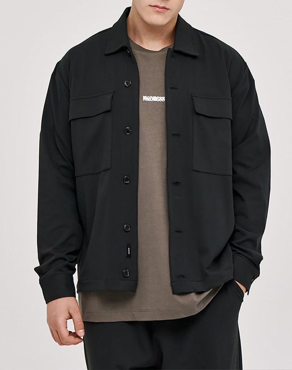 BROKERS ΑΝΔΡΙΚΟ ΠΟΥΚΑΜΙΣΟ CASUAL 25516695871-80 Black