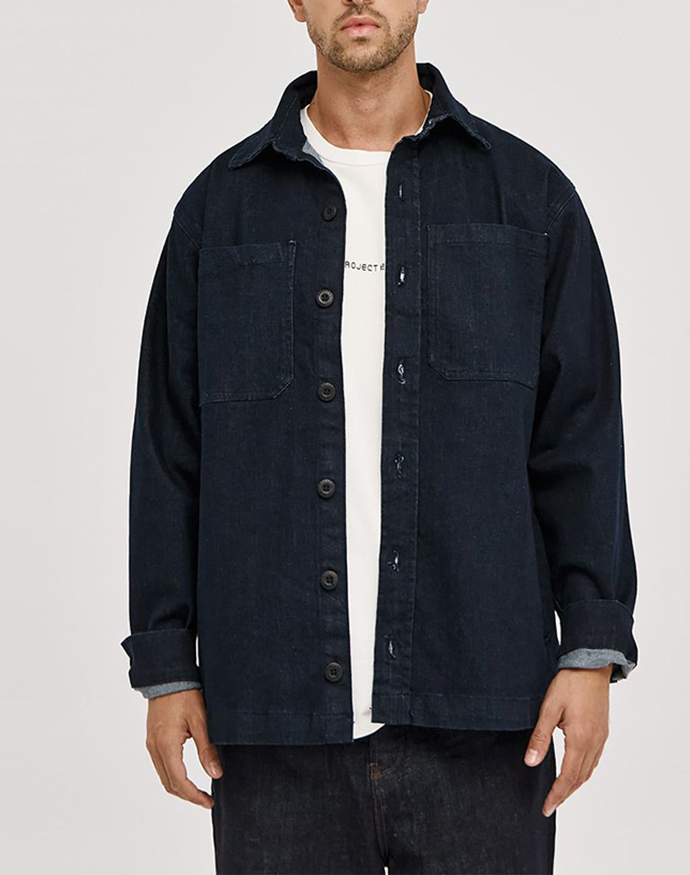 BROKERS ΑΝΔΡΙΚΟ ΠΟΥΚΑΜΙΣΟ CASUAL 25516696366-70 Blue