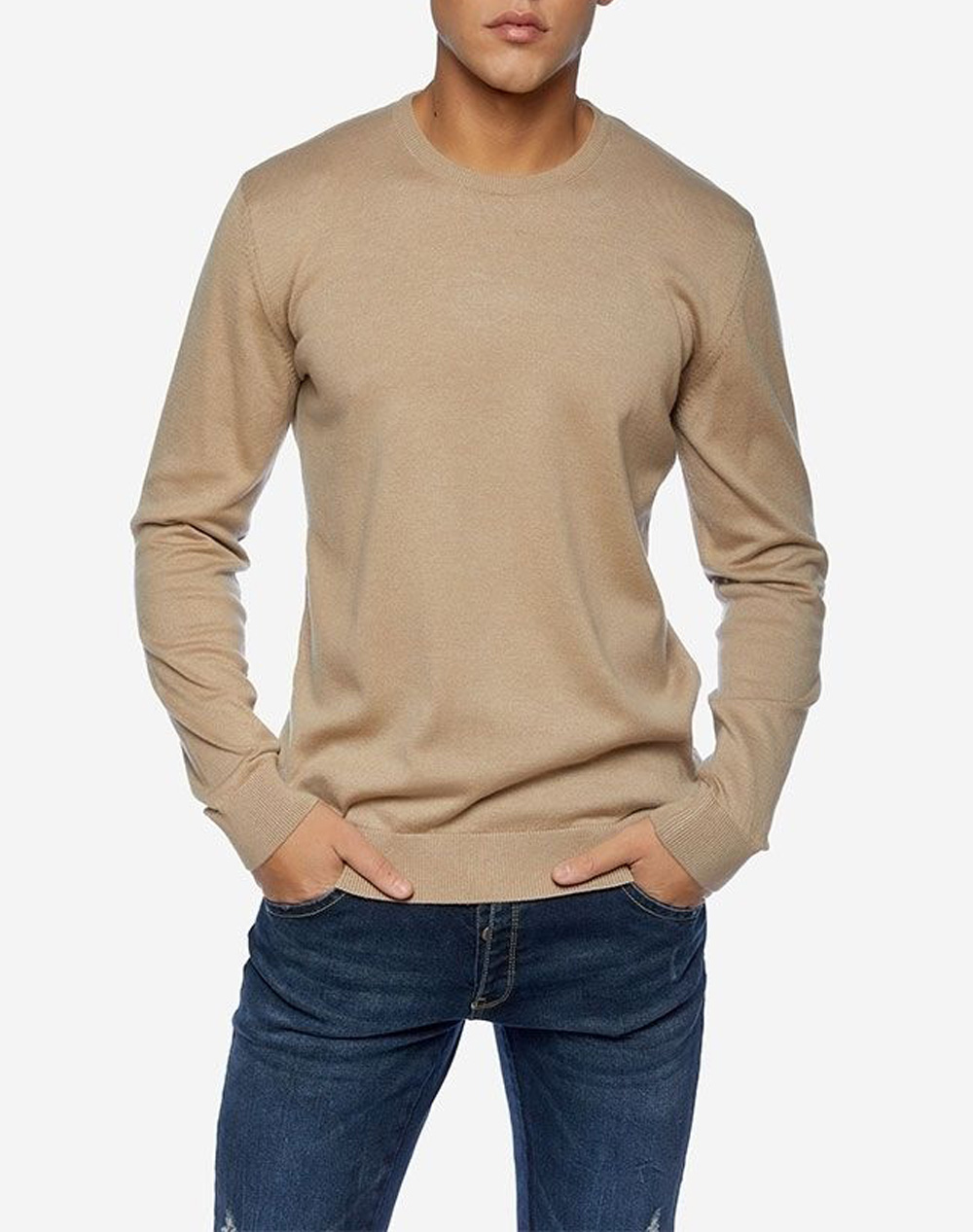 BROKERS BROKERS ΑΝΔΡΙΚΗ ΠΛΕΚΤΗ ΜΠΛΟΥΖΑ 2251910110-5 Biege